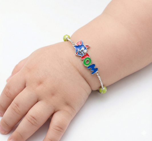 Tom Personalised Baby Bracelet