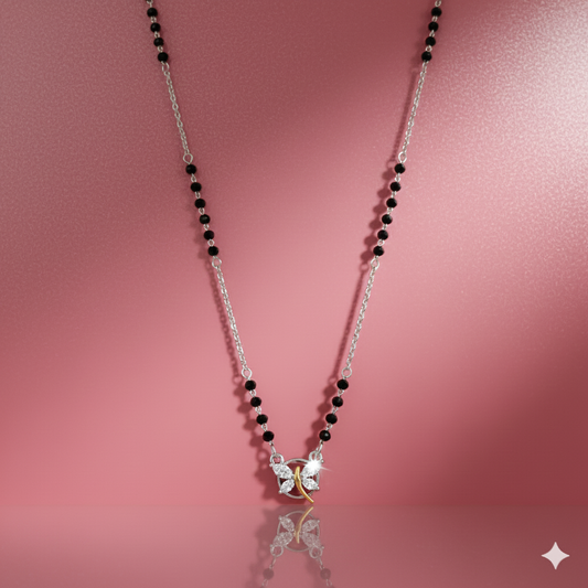 Eternal Wing Sterling Silver Mangalsutra