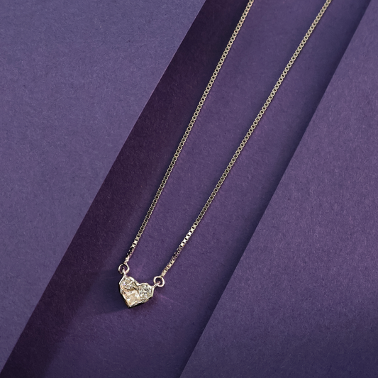 Heart of Grace Sterling Silver Chain Pendant