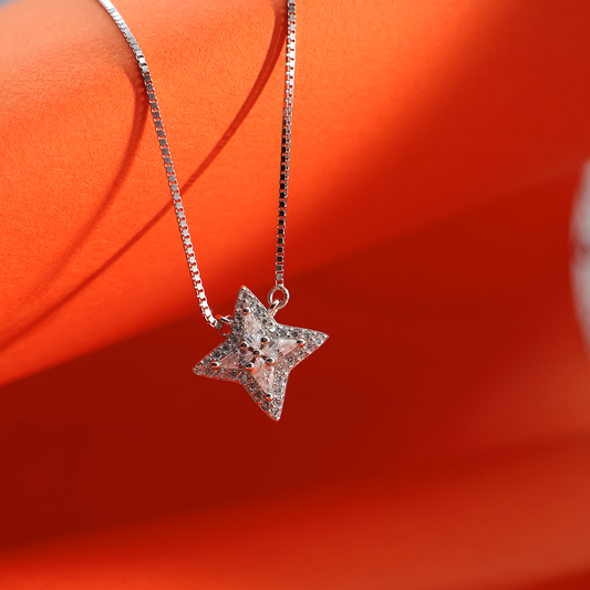 Starlight Silver Pendant