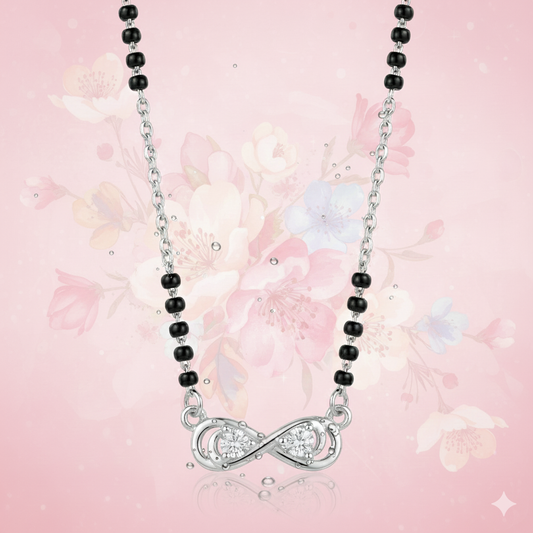 Endless Bond Sterling Silver Mangalsutra