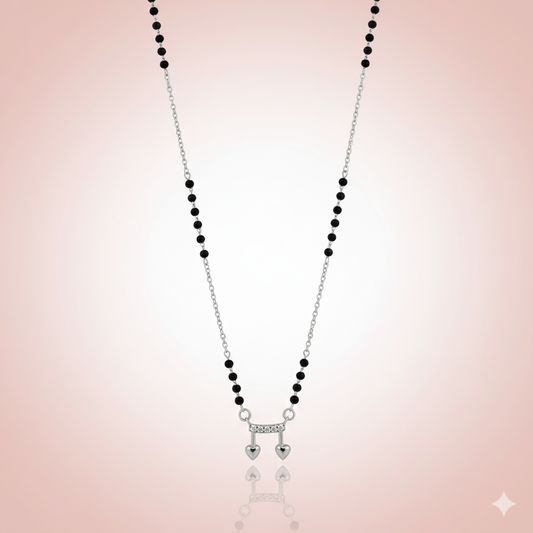 Twin Heart Promise Mangalsutra