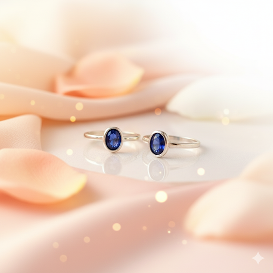 Midnight Aura Toe Ring