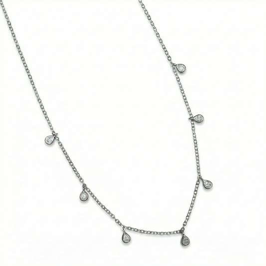 Celeste Drop Diamond Chain