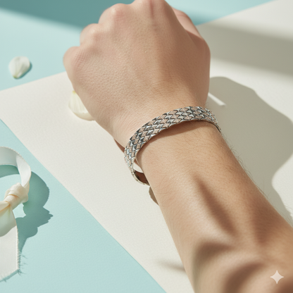 The Regal Grid Bracelet