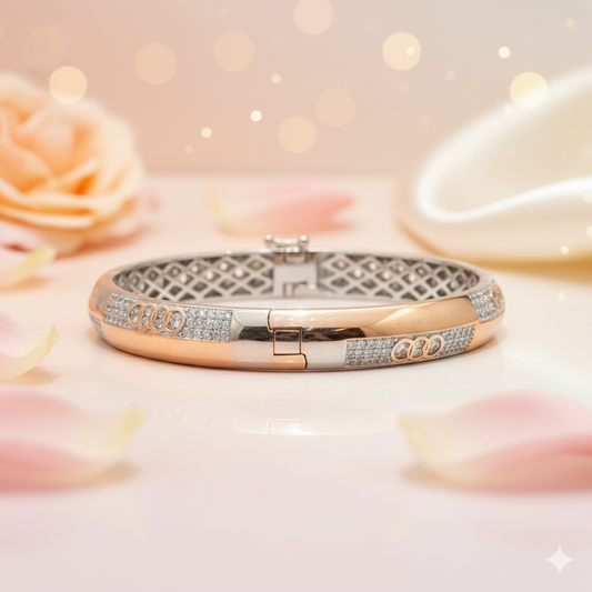 Iconic Luxe Sterling Silver Kada