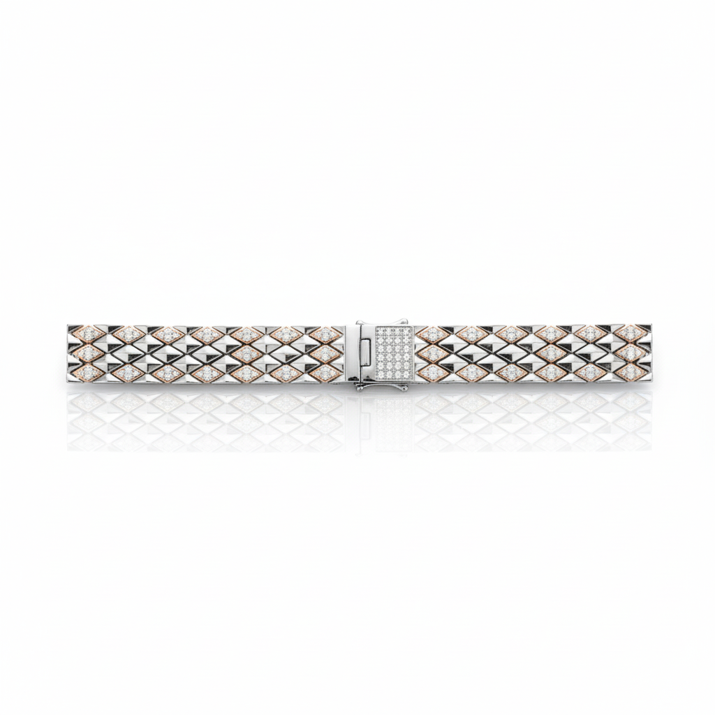 The Regal Grid Bracelet