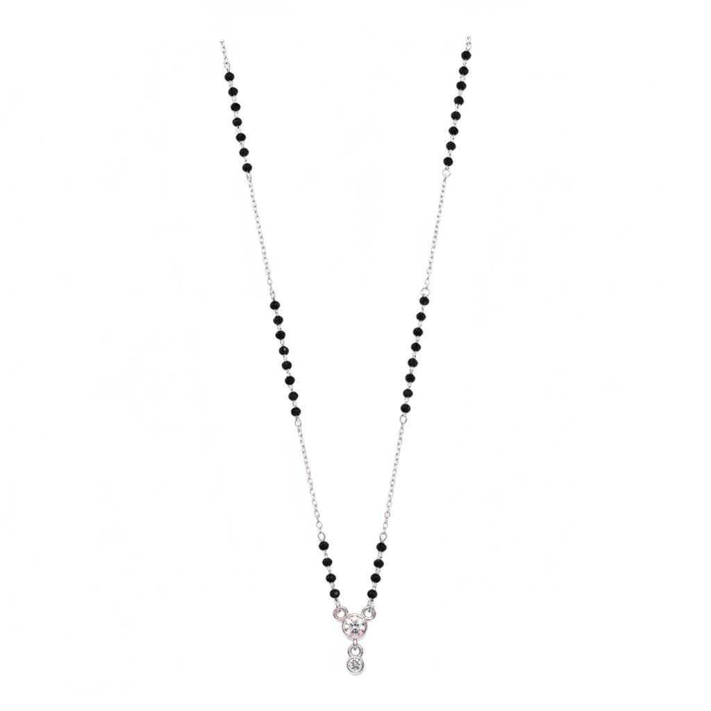 Celeste Duo Drop Mangalsutra Necklace