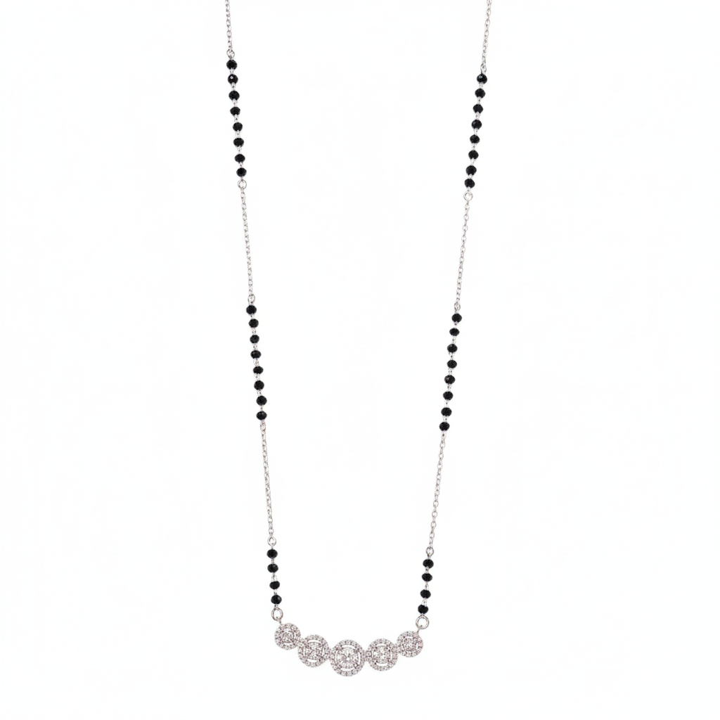 Five Aura Sparkle Mangalsutra