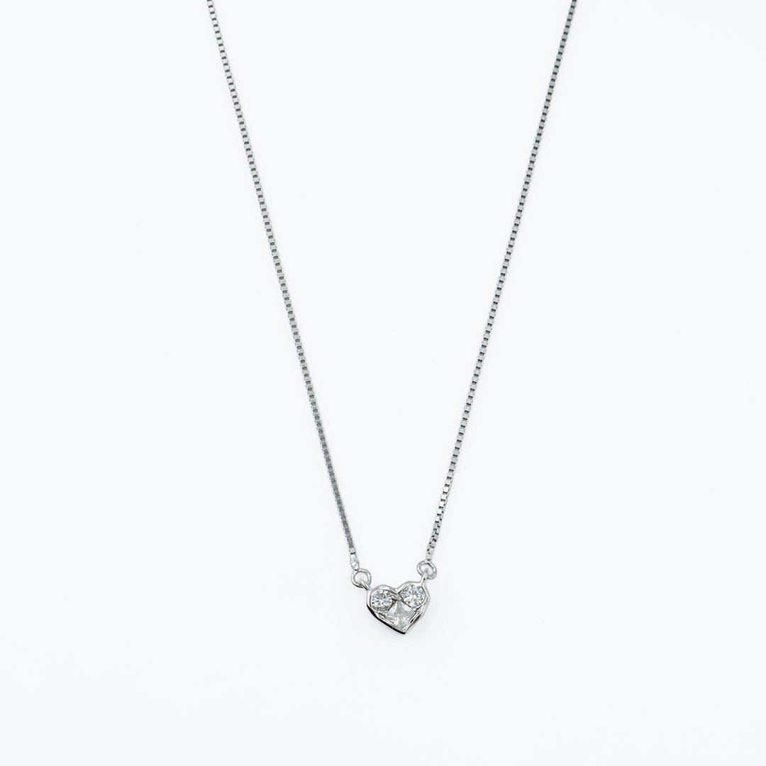 Heart of Grace Sterling Silver Chain Pendant