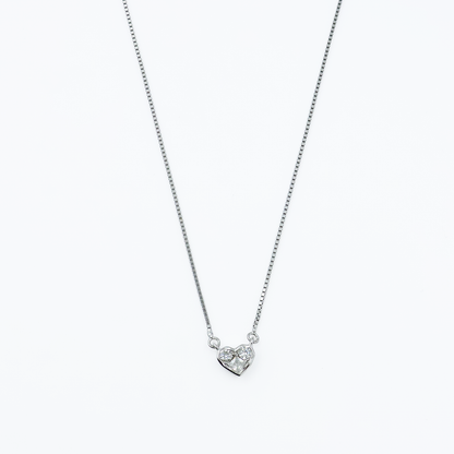 Heart of Grace Sterling Silver Chain Pendant