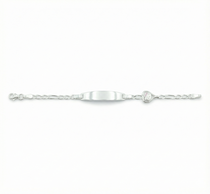 Tiny Heart Personalised Baby Bracelet