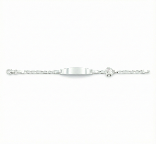 Tiny Heart Personalised Baby Bracelet