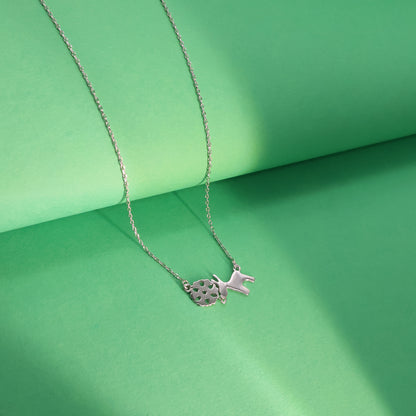Cactus & Llama Chain Pendant