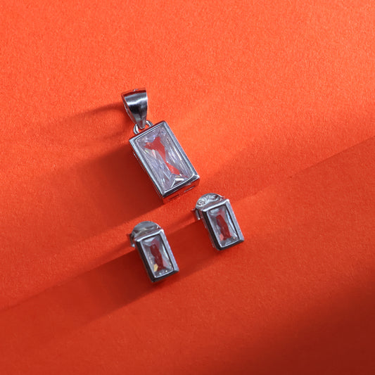 Lustre Rectangle Glow Pendant Set