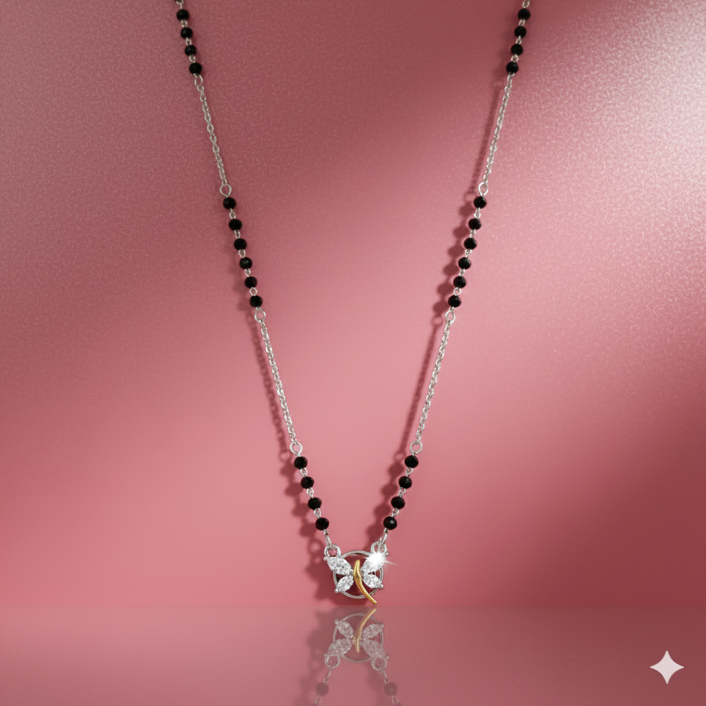 Eternal Wing Sterling Silver Mangalsutra