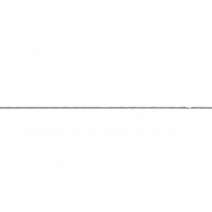 Pureline Sleek Silver Anklet