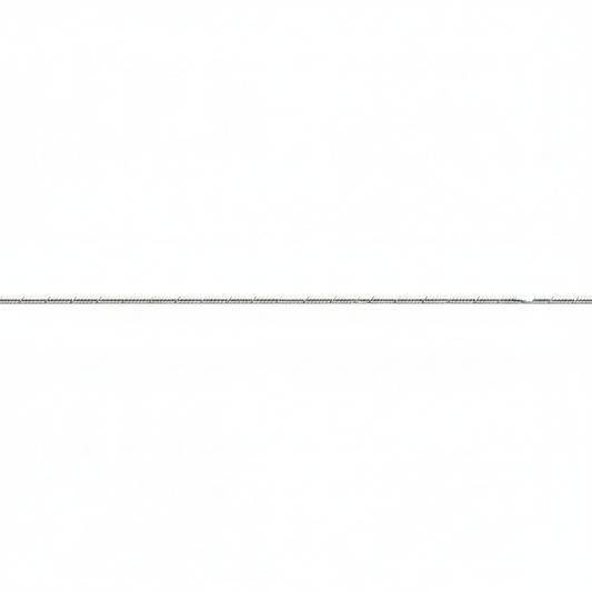 Pureline Sleek Silver Anklet