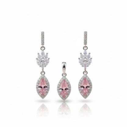 Blush Spark Pendant Set