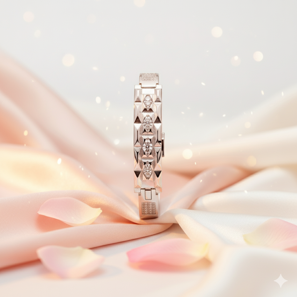 Valor Edge Sterling Silver Kada