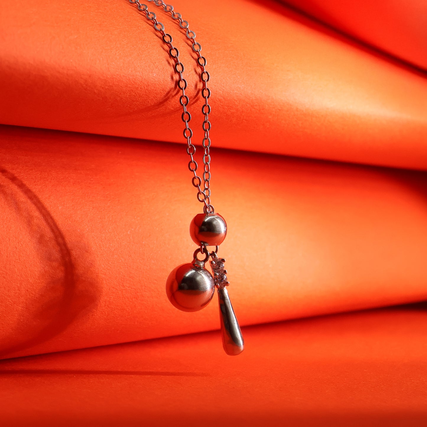 Lunar Drop Chain Pendant
