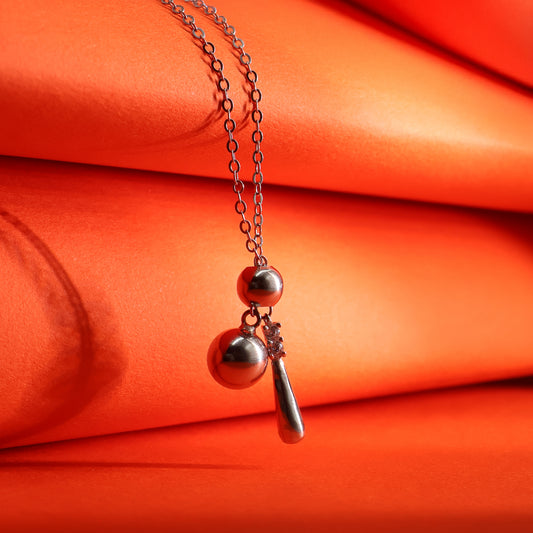 Lunar Drop Chain Pendant