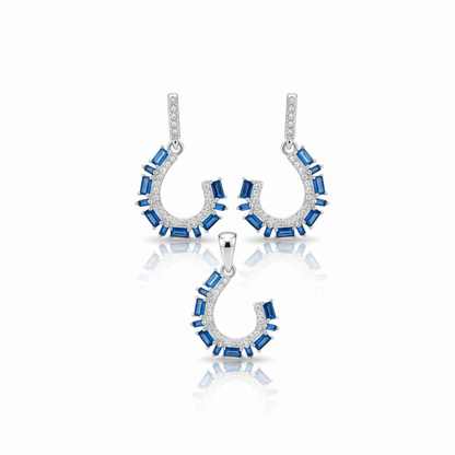 Celeste Curve Pendant Set