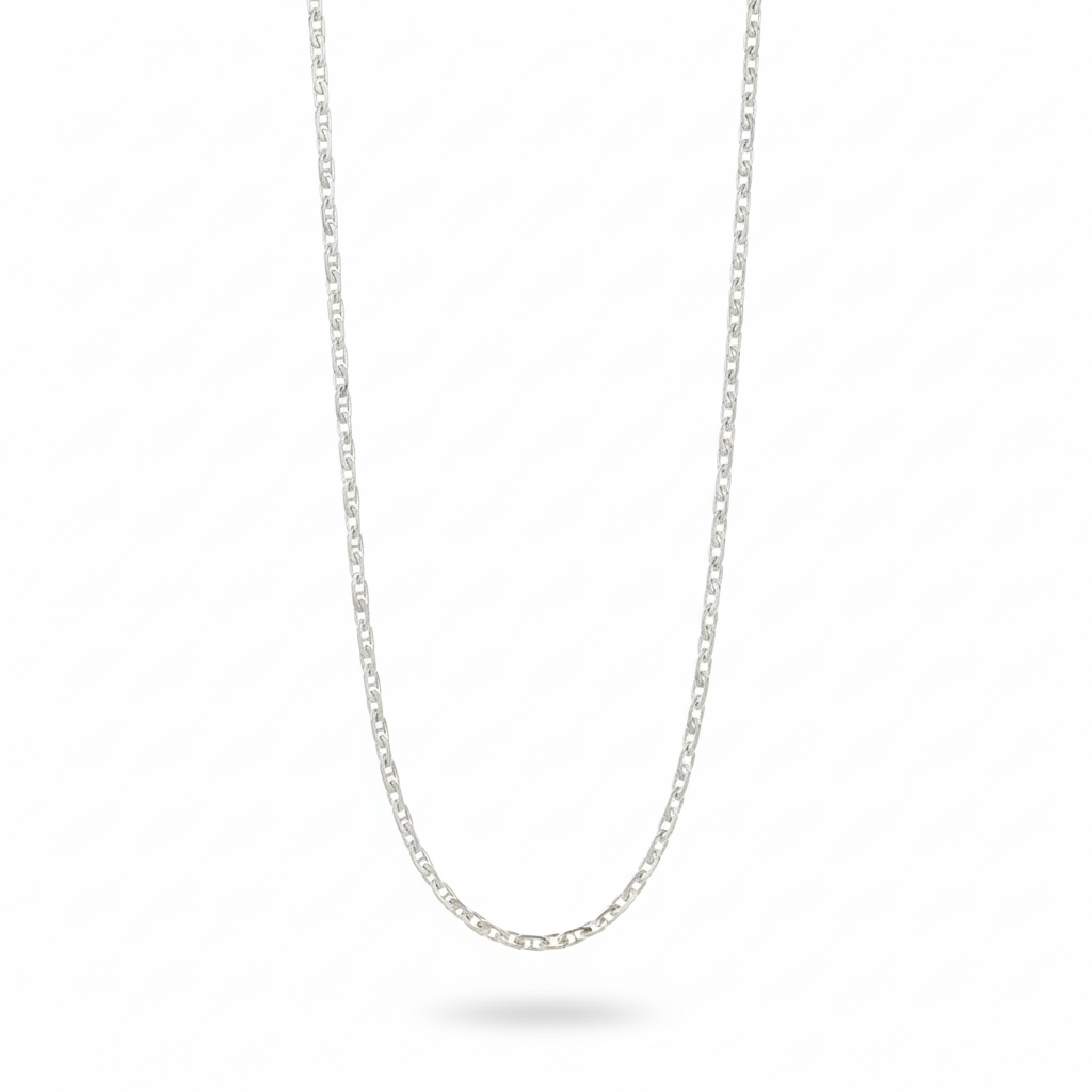 Sterling Silver Box Chain for Men