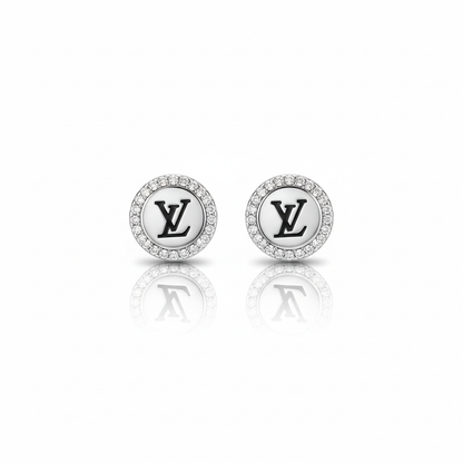 Silver Aura Studs