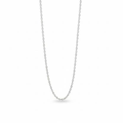 Sterling Silver Rope Chain for Men