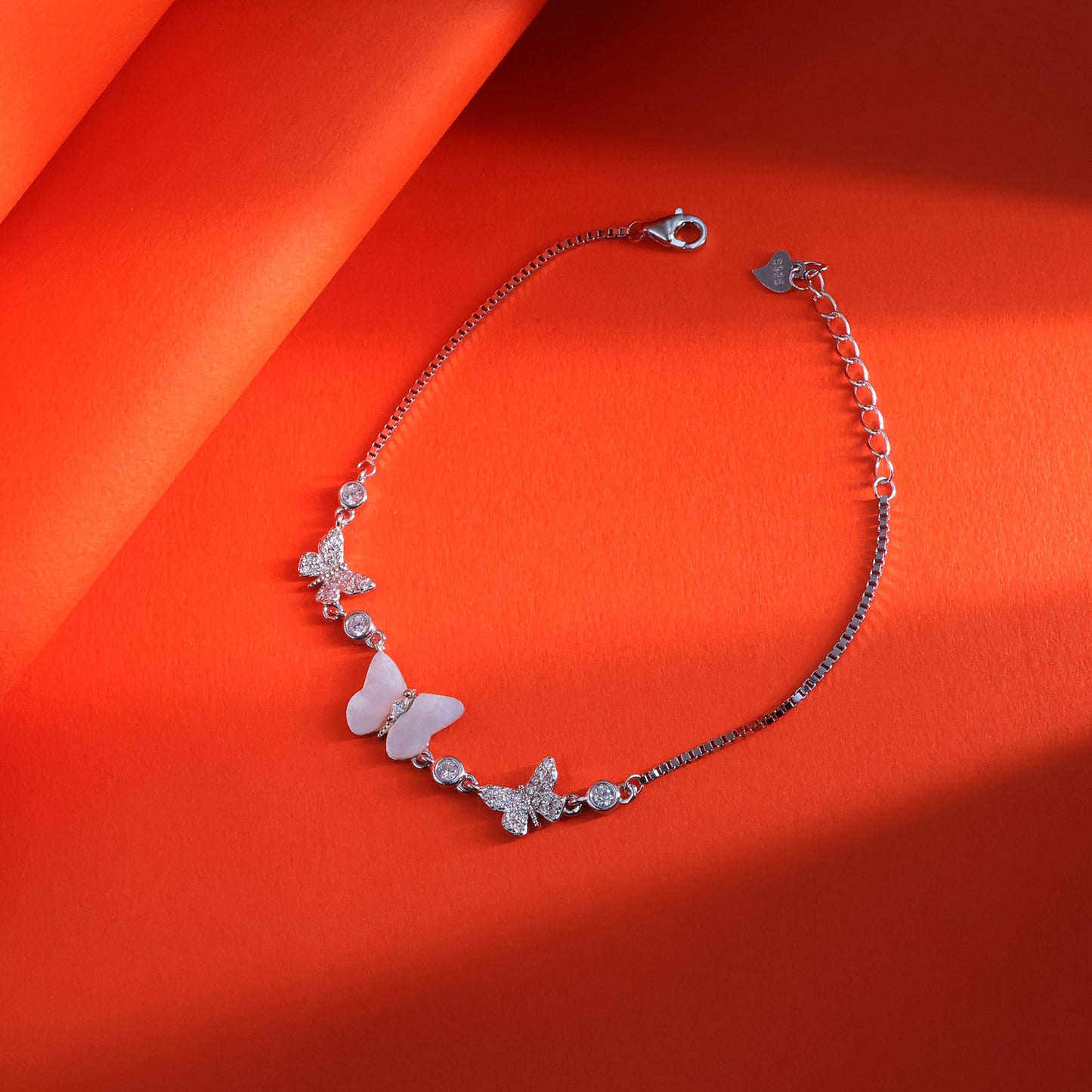 Flutter Grace Sterling Silver Bracelet