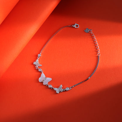 Flutter Grace Sterling Silver Bracelet
