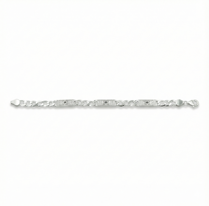Imperial Link Silver Bracelet