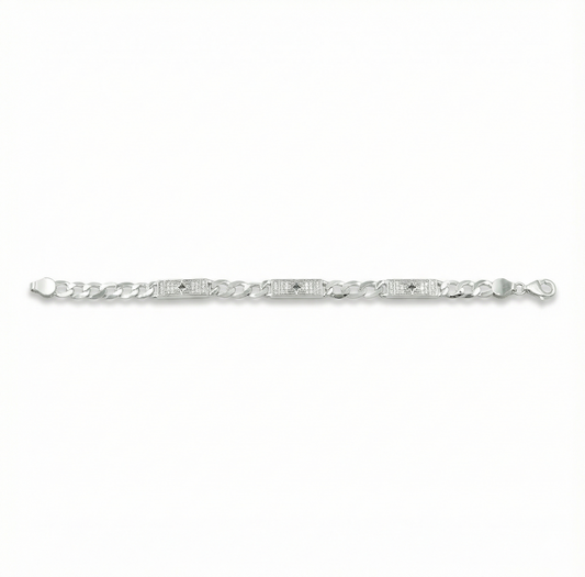 Imperial Link Silver Bracelet
