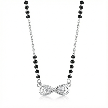 Endless Bond Sterling Silver Mangalsutra