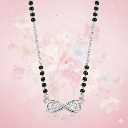 Endless Bond Sterling Silver Mangalsutra