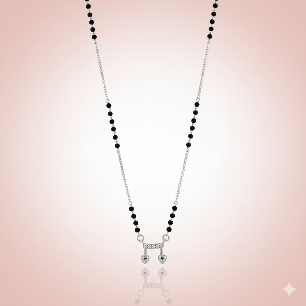 Twin Heart Promise Mangalsutra
