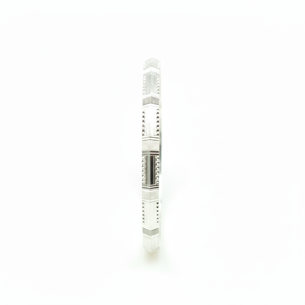 Sterling Silver Orion Pattern Men's Kada