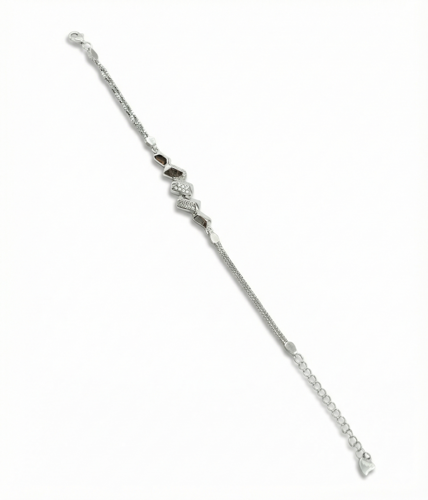 Grace Wave Sterling Silver Baby Bracelet