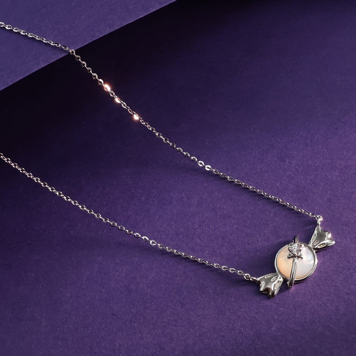 Enchanted Pearl Butterfly Necklace