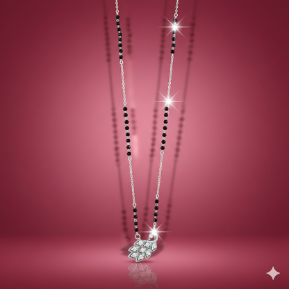 Peacock Grace Sterling Silver Mangalsutra