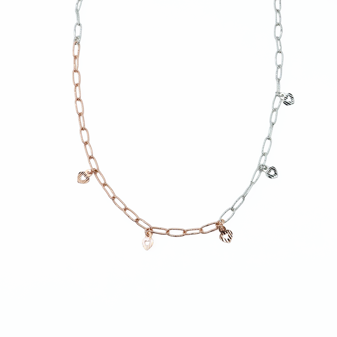 Sterling Silver Heart Charm Chain