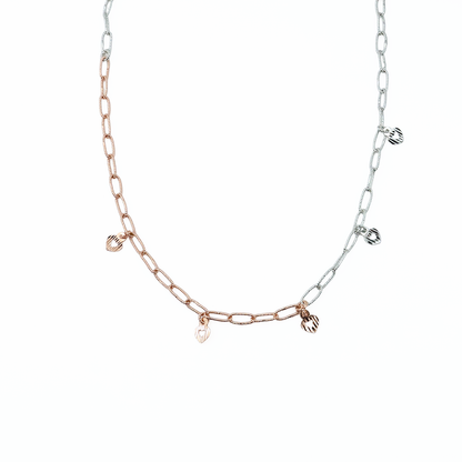Sterling Silver Heart Charm Chain