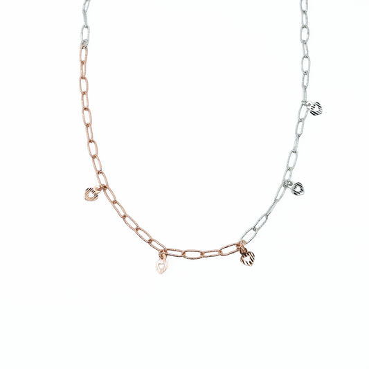 Sterling Silver Heart Charm Chain