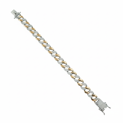 Elysian Dual-Link Silver Bracelet