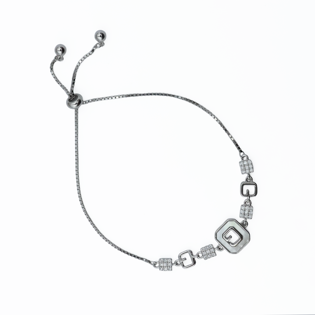 Sterling Silver Prism Bracelet