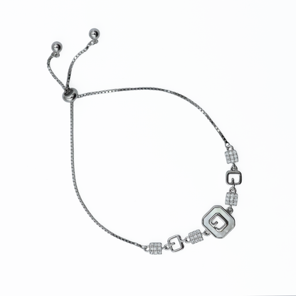 Sterling Silver Prism Bracelet