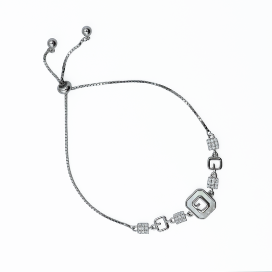 Sterling Silver Prism Bracelet