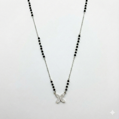 Bloom Charm Diamond Mangalsutra Pendant