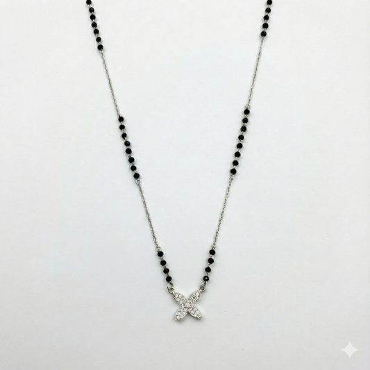 Bloom Charm Diamond Mangalsutra Pendant